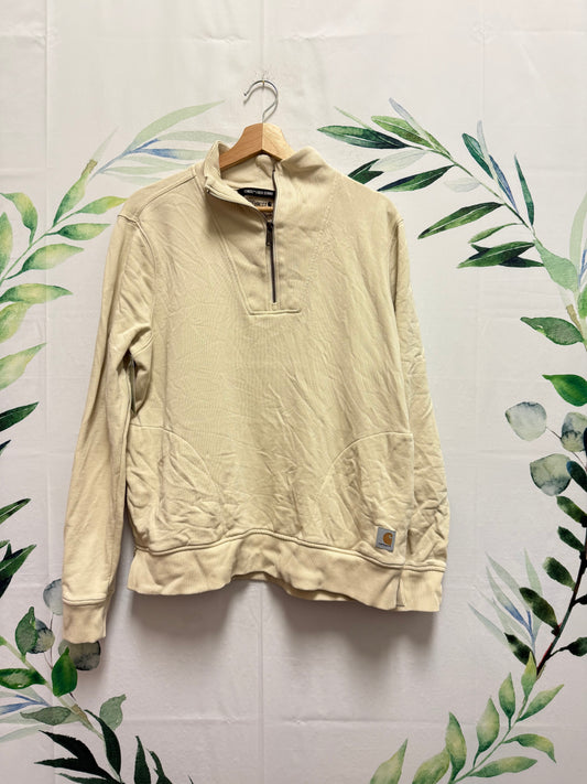 Carhartt Loose Fit Half Zip Sweater (L)