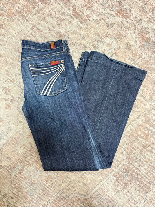 7 For All Mankind Dojo Jeans (26x32)