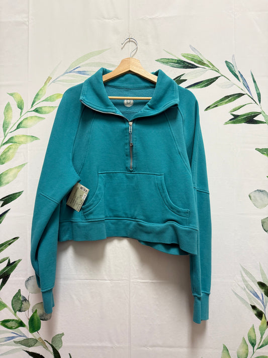 Lululemon Scuba Oversized Half Zip Funnel Hoodie (M/L)