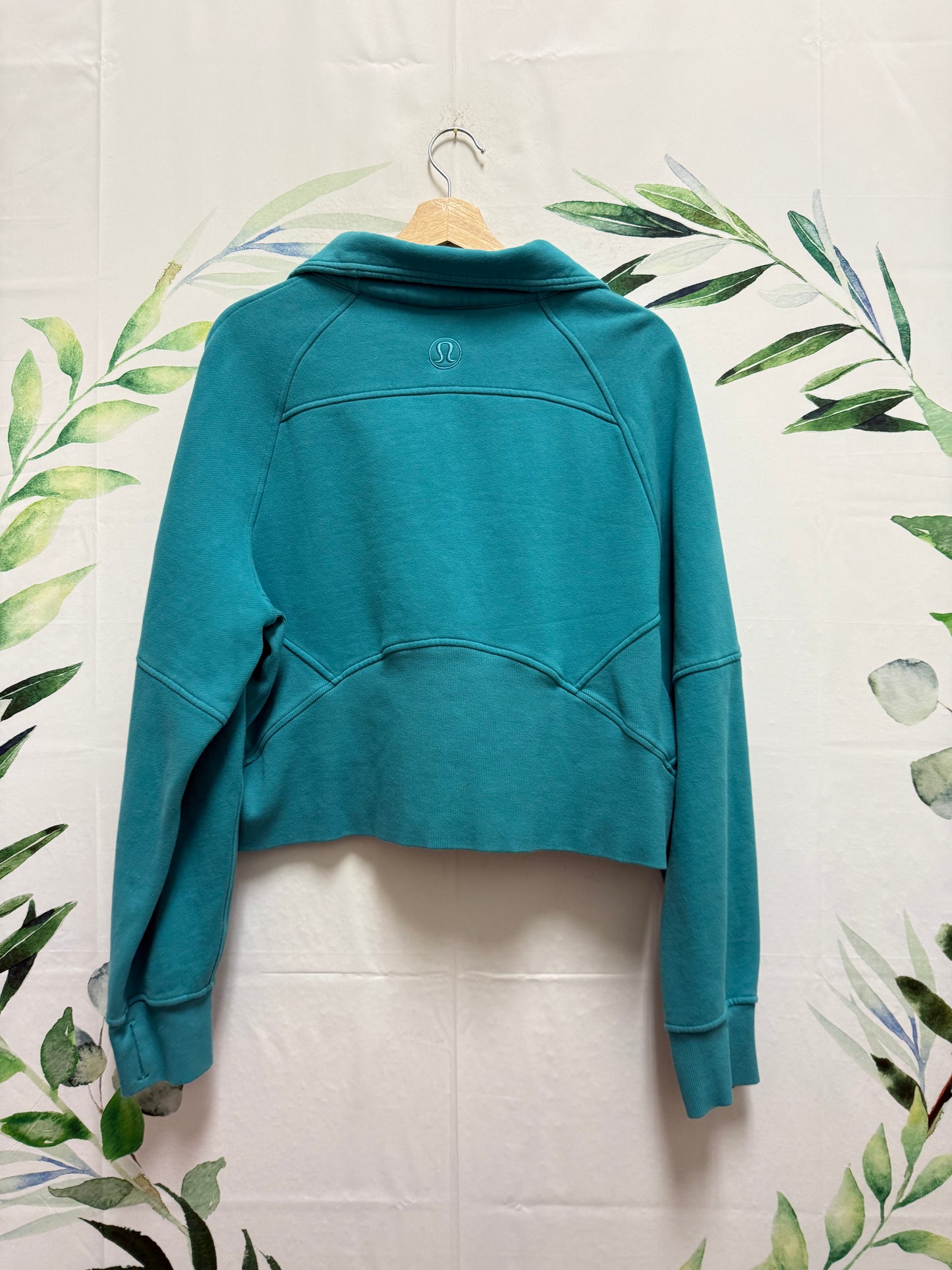 Lululemon Scuba Oversized Half Zip Funnel Hoodie (M/L)