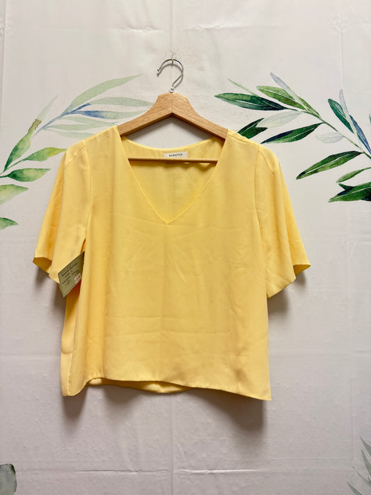 Aritzia Babaton Randy Blouse Tee (M)