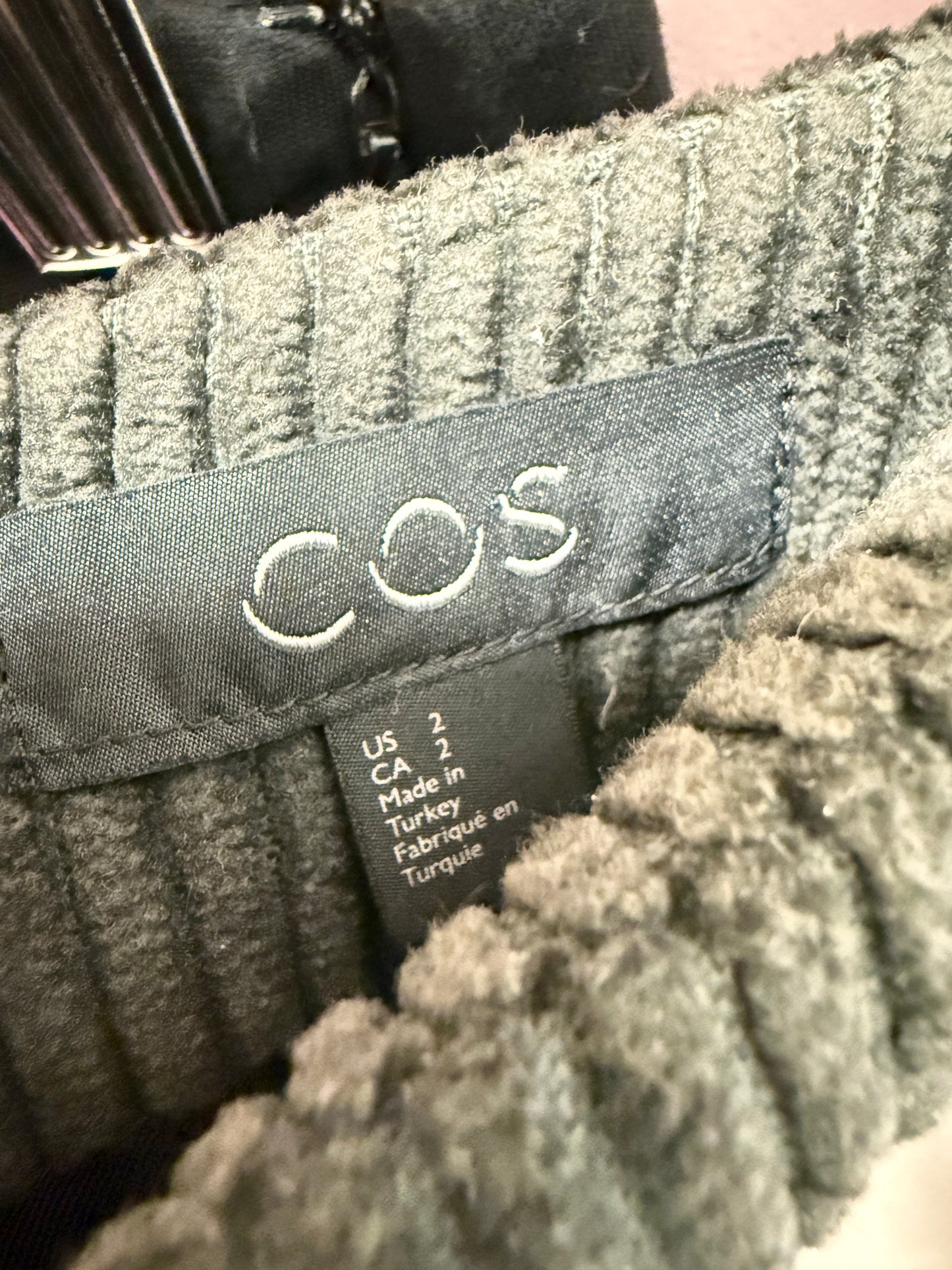 Cos Corduroy Mini Skirt (2)