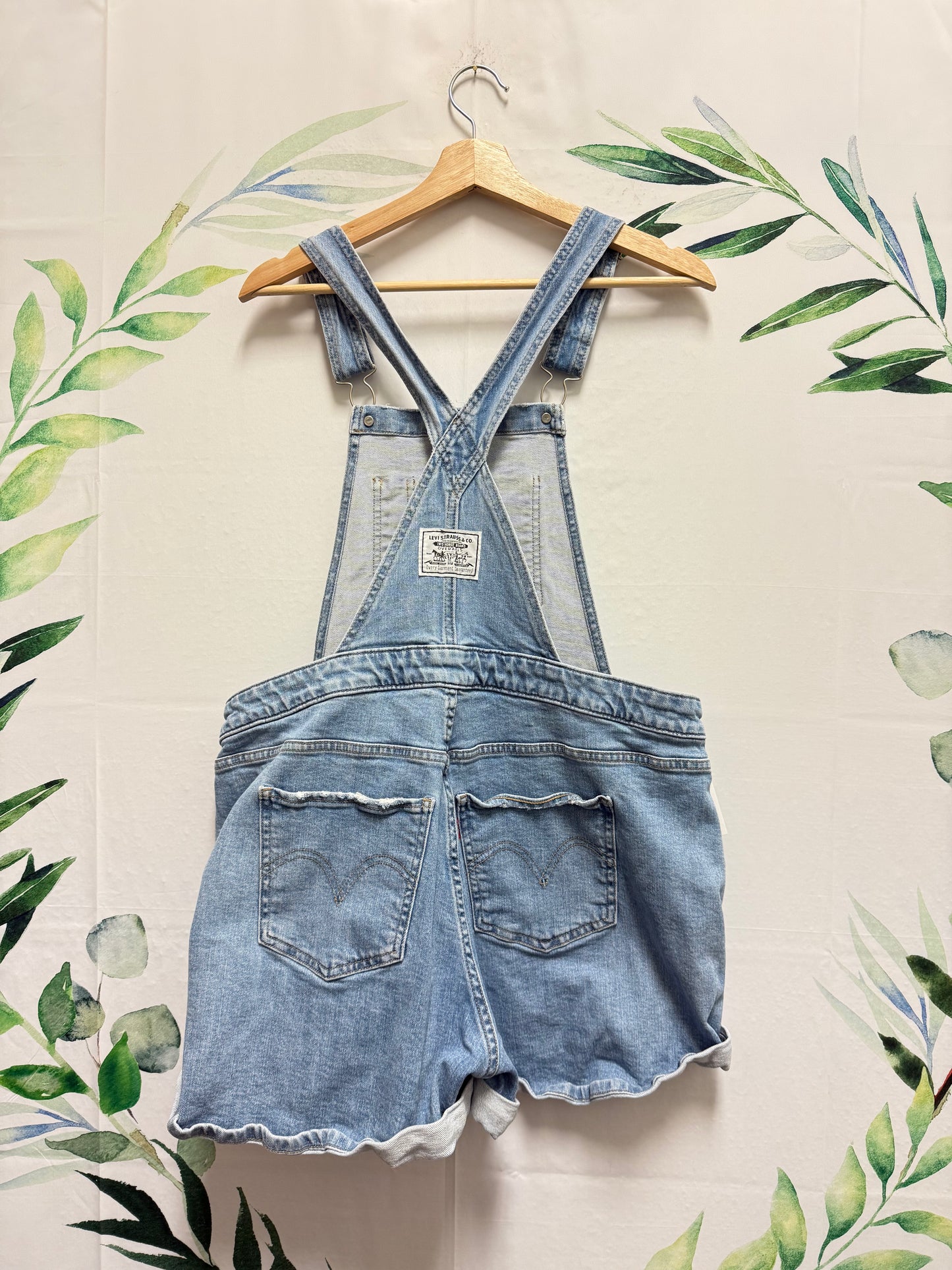 Levi’s Denim Shortalls (16w)