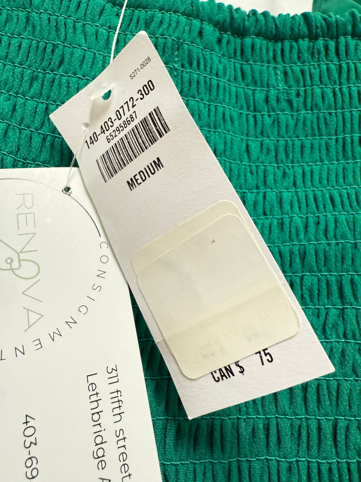 Abercrombie Puff Sleeve Tee (M)