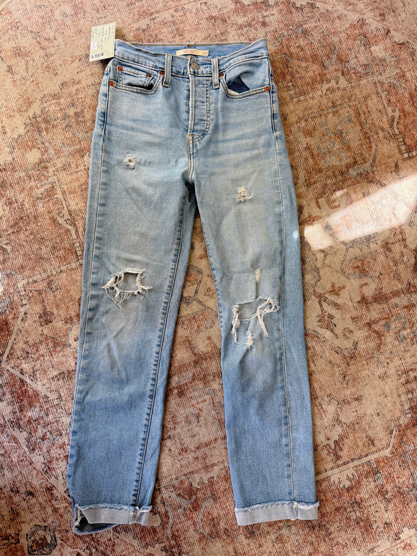 Levi’s Wedgie Straight HR Jeans (24x28)