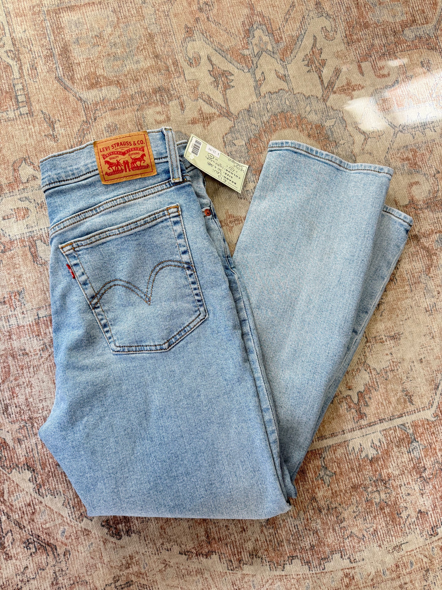 Levi’s Wedgie Straight HR Jeans (30x28)