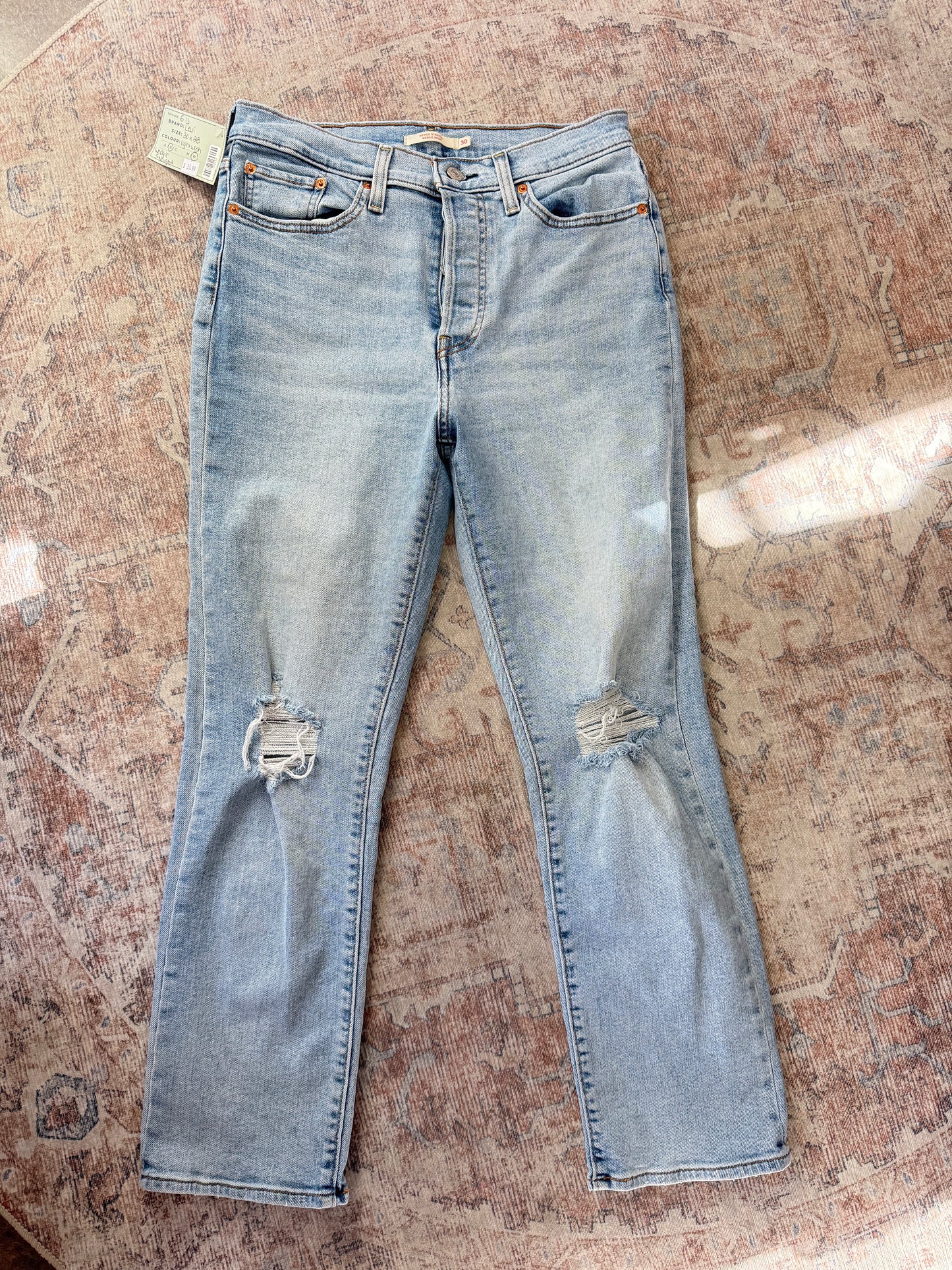 Levi’s Wedgie Straight HR Jeans (30x28)