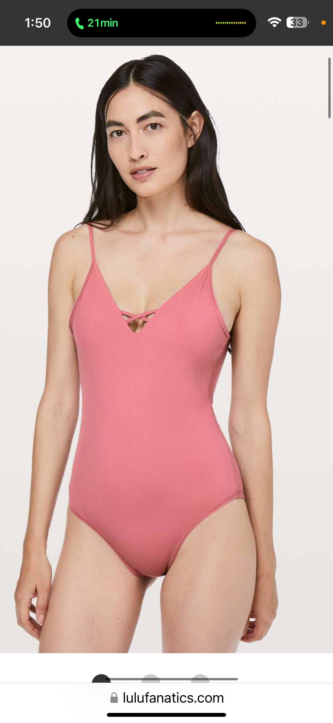 Lululemon Shoreline One Piece (XS/S)