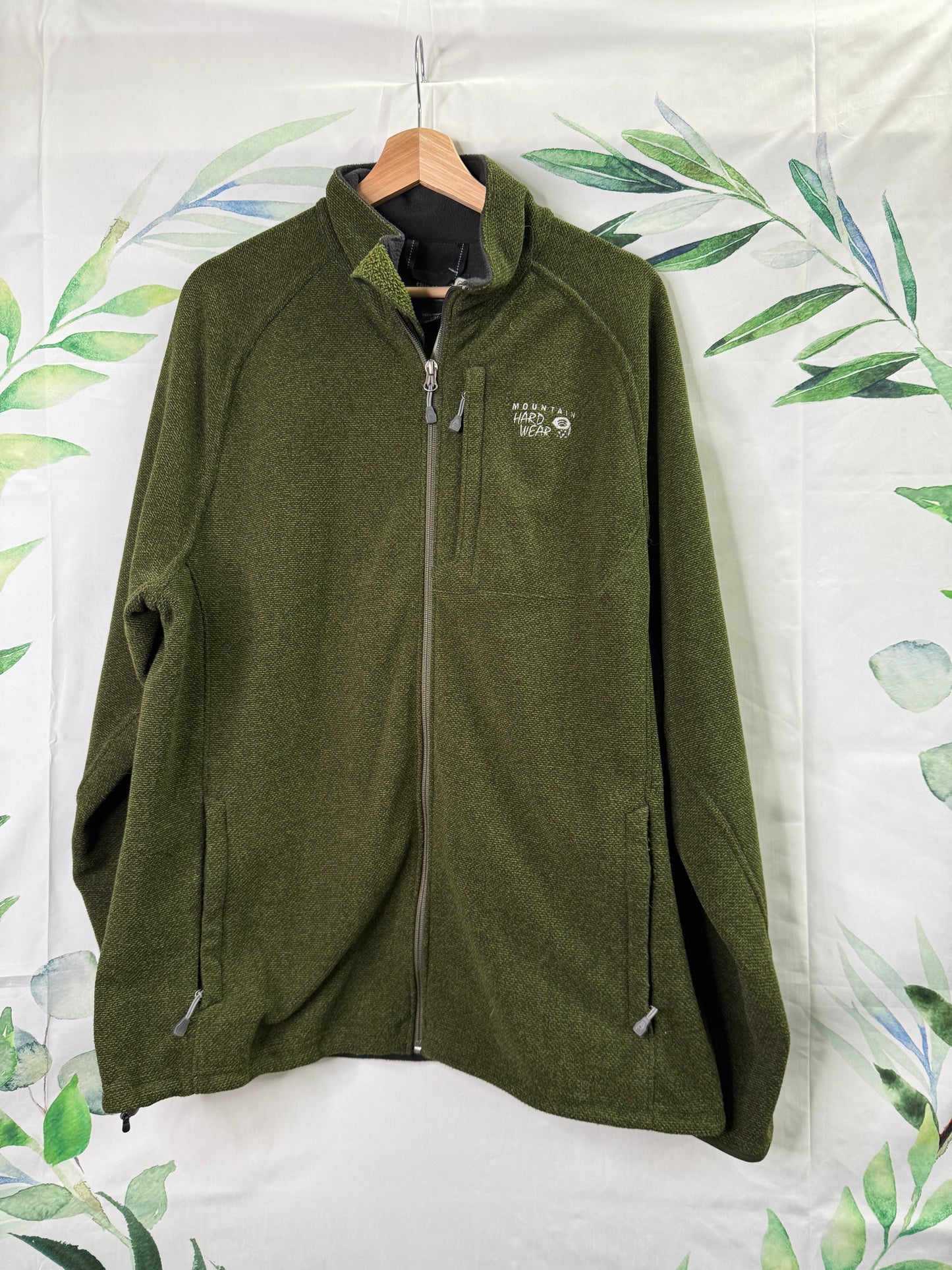 Mountain Hardwear Toasty Tweed Zip Up Jacket (L)