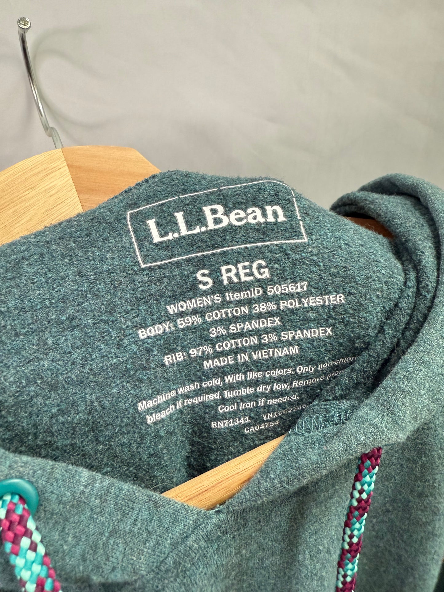 LL Bean Beans Cozy Camp Hoodie (S)