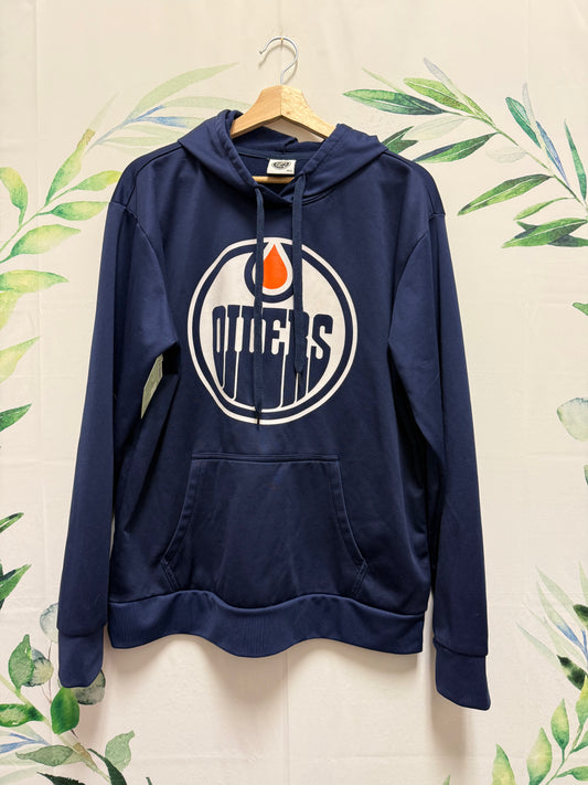 NHL Oilers McDavid Jersey Hoodie (L)