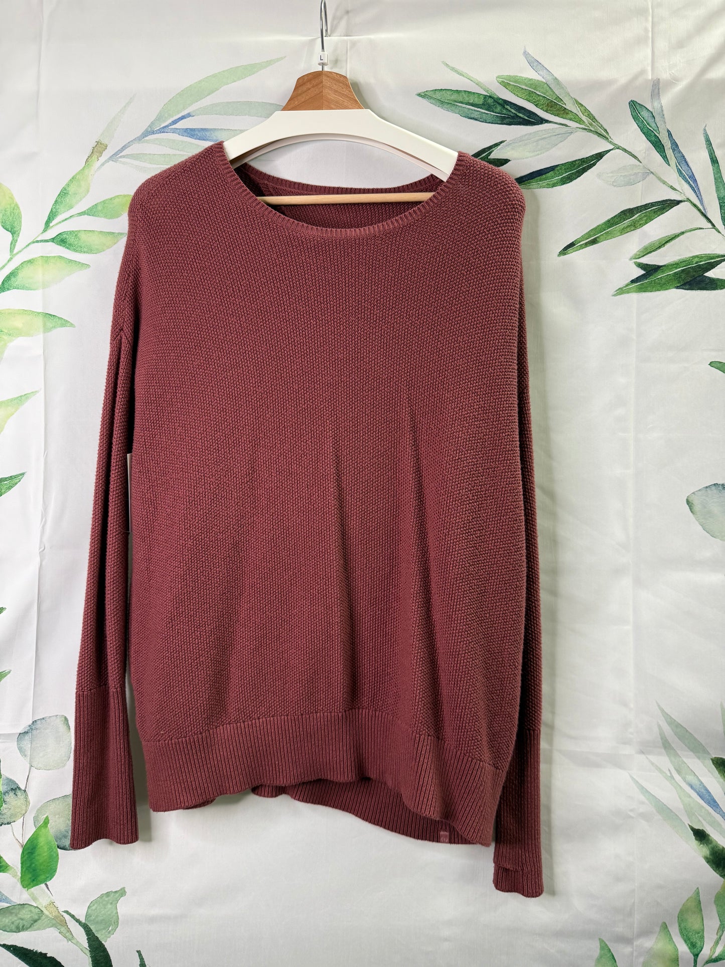 Lululemon Cashlu Crossover Back Sweater (L/XL)