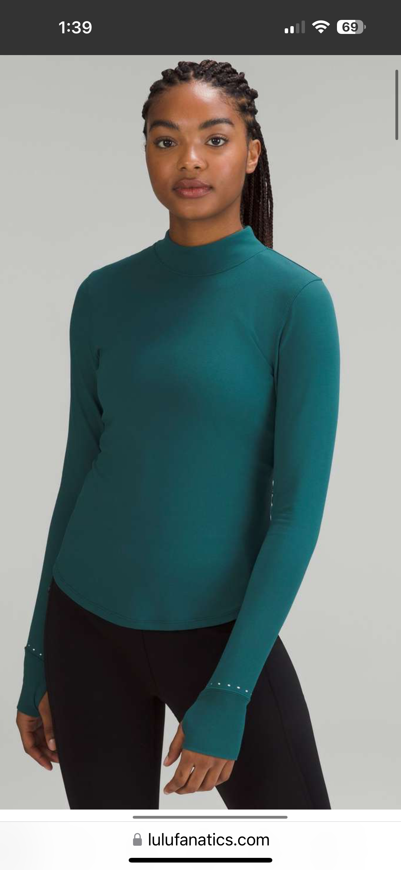 Lululemon Rulu Running Mock Neck (8)