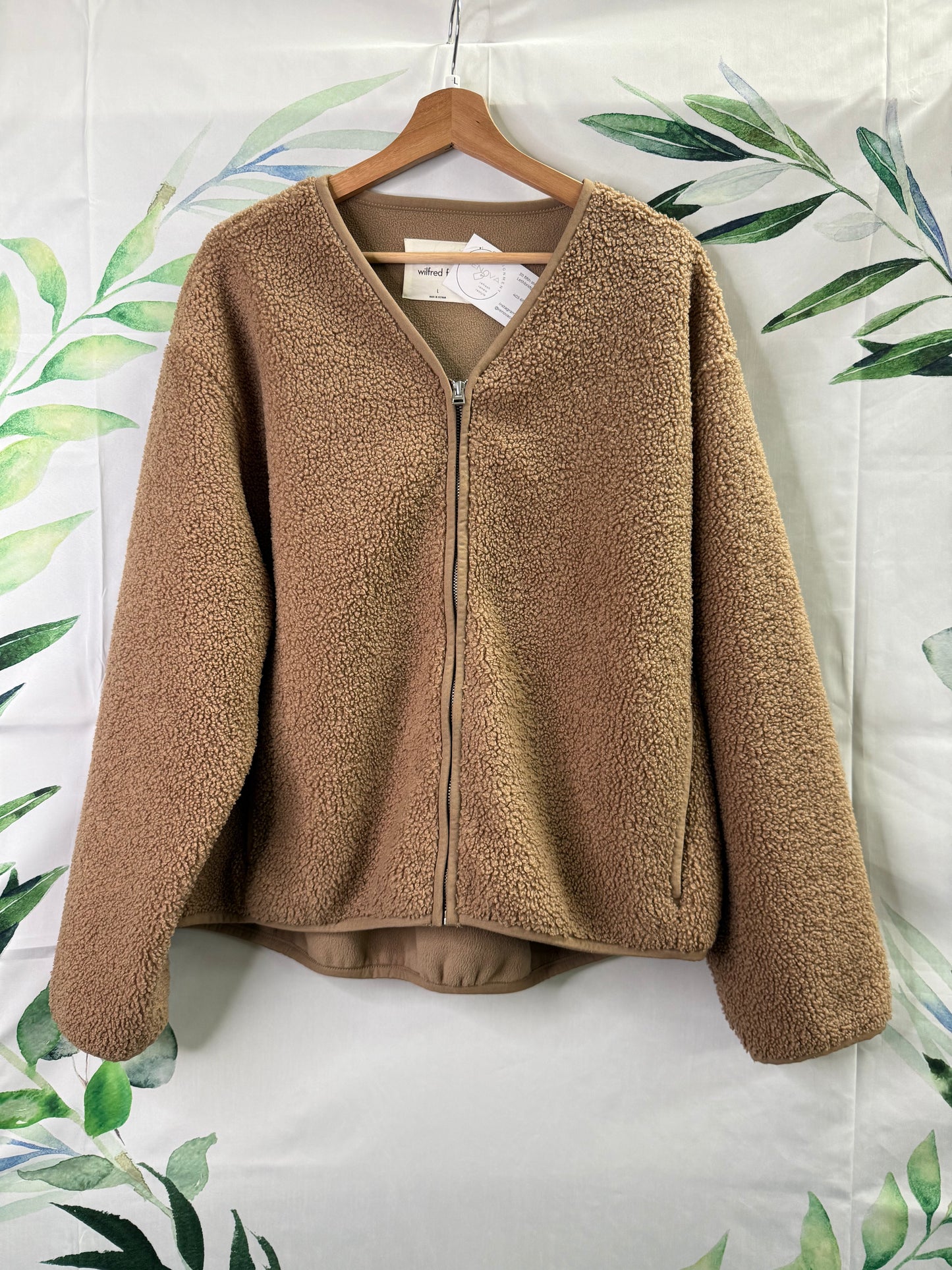 Aritzia Wilfred Sherpa Jacket (L)