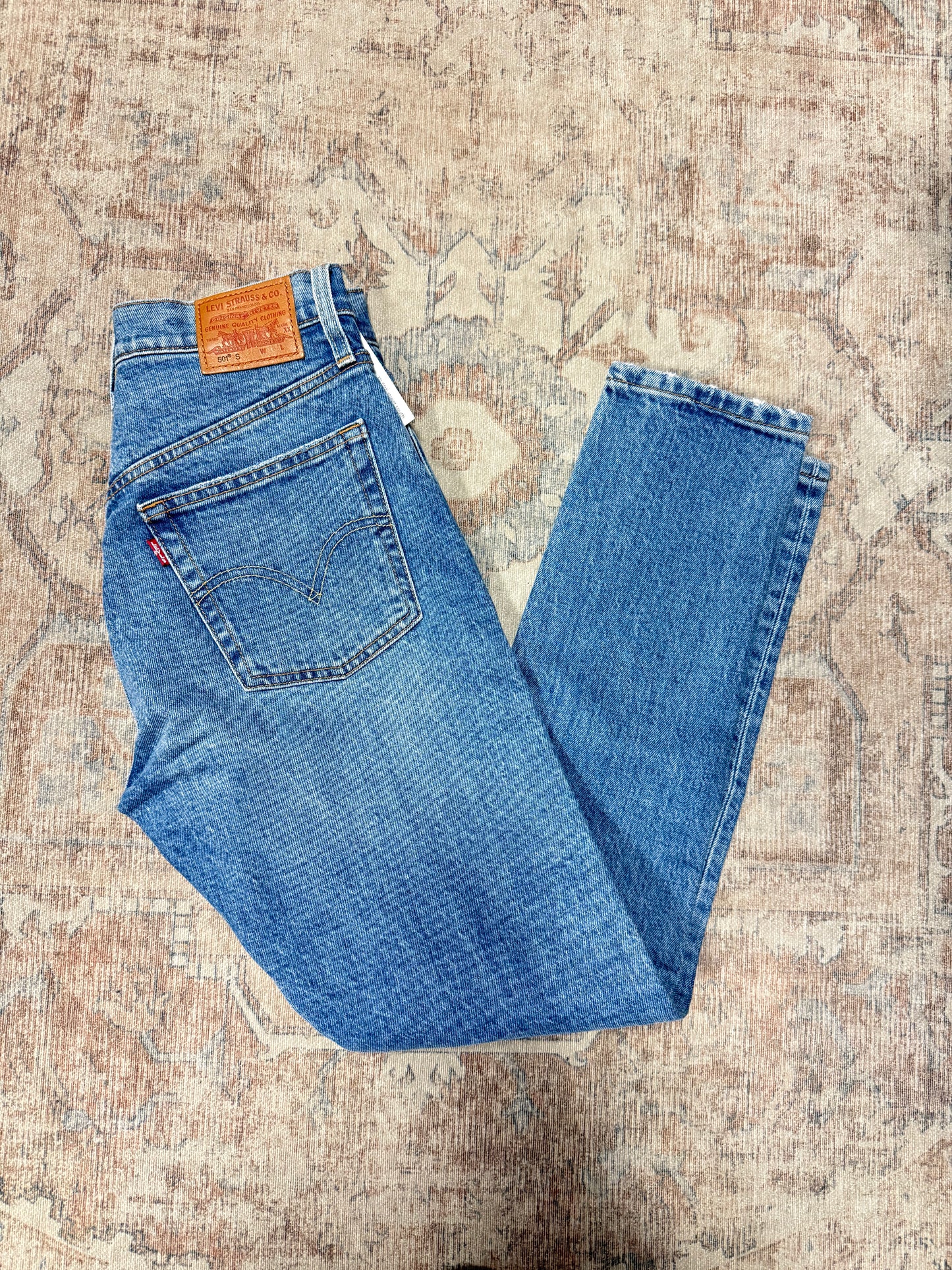 Levi 501 Skinny HR Jeans (25x28)
