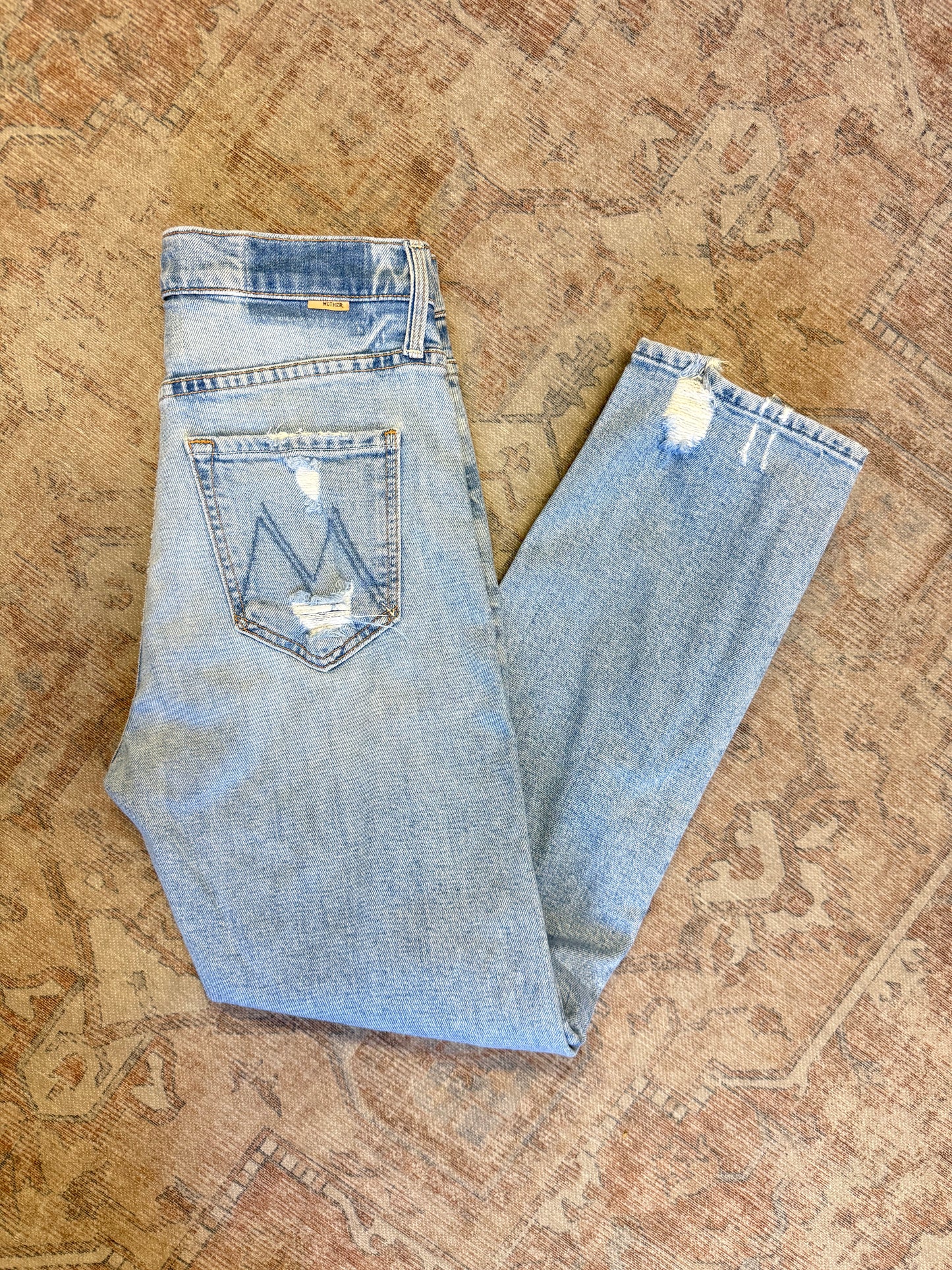 Mother Tomcat Ankle HR Jeans (27x27)