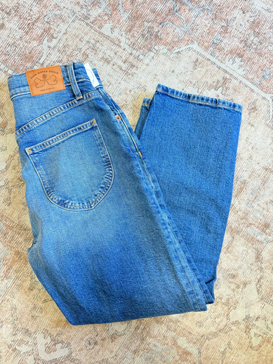 Twin Doves Vintage Stove Pipe HR Jeans (27x26)