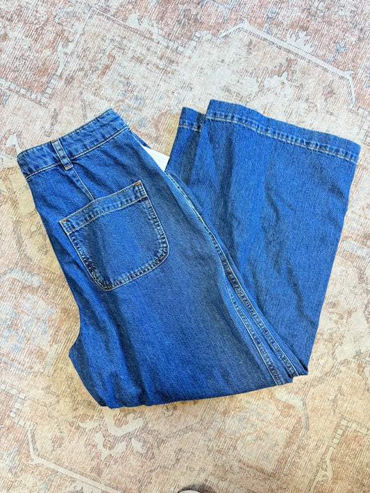 Boden Cropped Fluid HR Jeans (27x26)