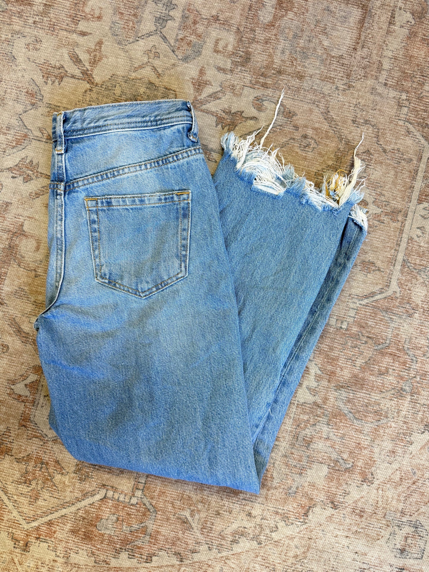 Free People Maggie Straight MR Jeans (26x28)