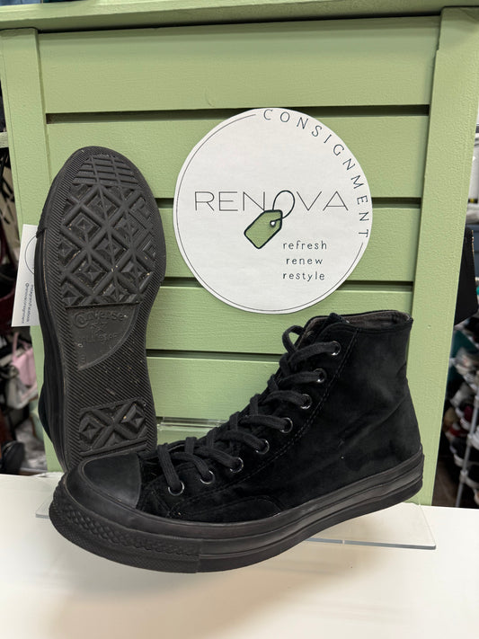 Converse Velvet Chuck Taylor High Top Sneakers (Mens 9/Womens 11)
