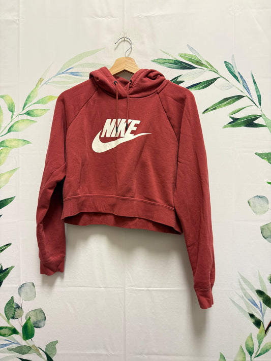Nike Swoosh Cropped Hoodie (M)