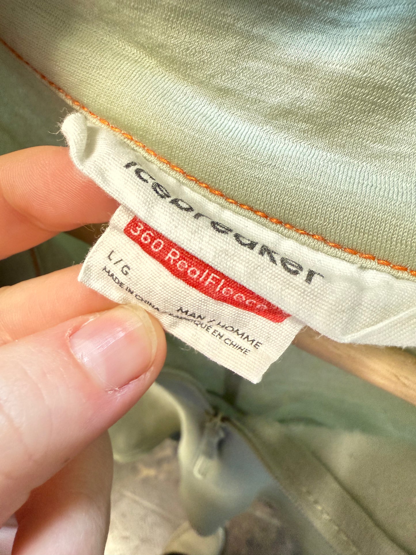 IceBreaker Realfleece 360 Half Zip (L)