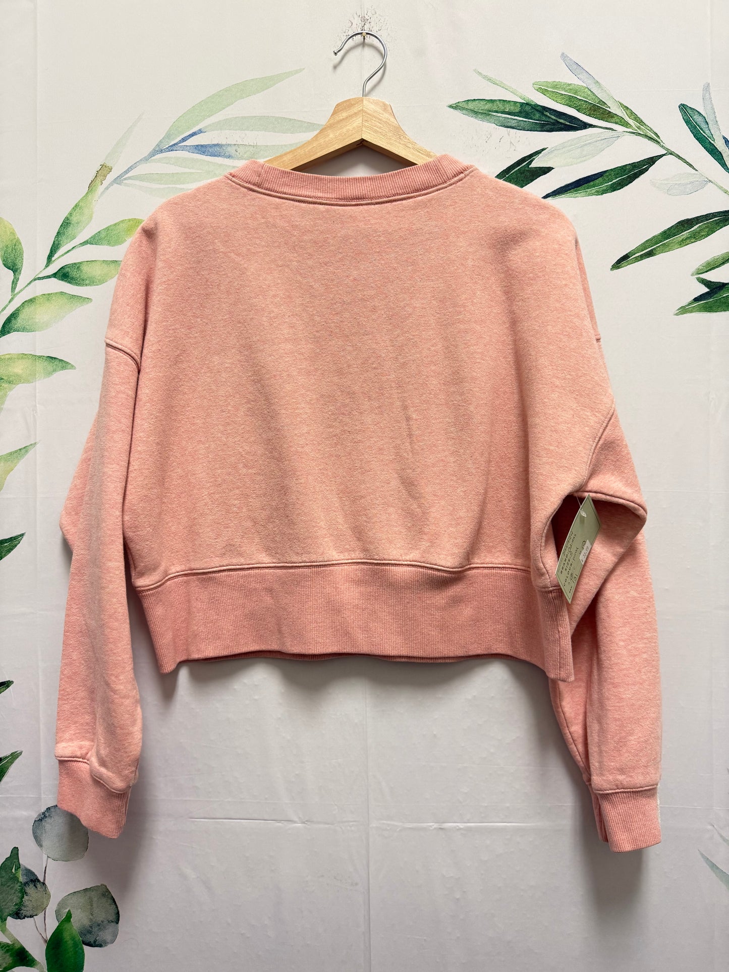 CLEARANCE Adidas Graphic Oversized Crop Crewneck (S)