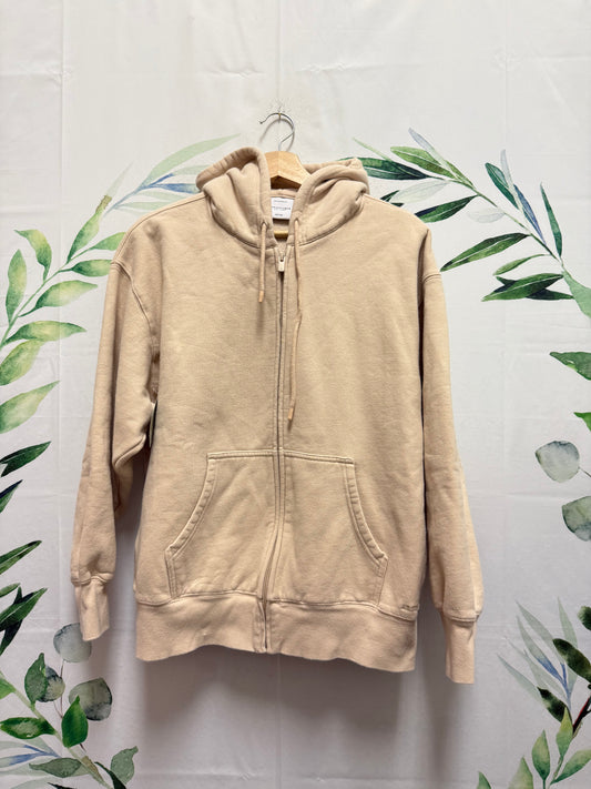 Aritzia Cozyfleece Boyfriend Zip Up Hoodie (M)