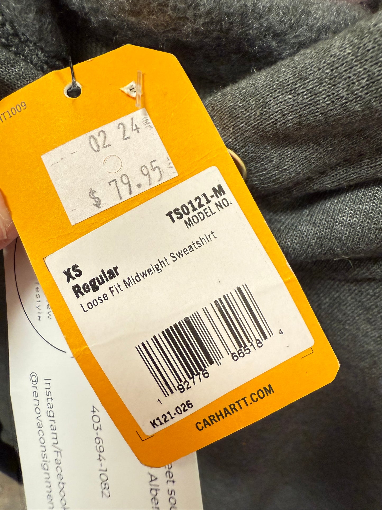 Carhartt Loose Fit Hoodie (XS)