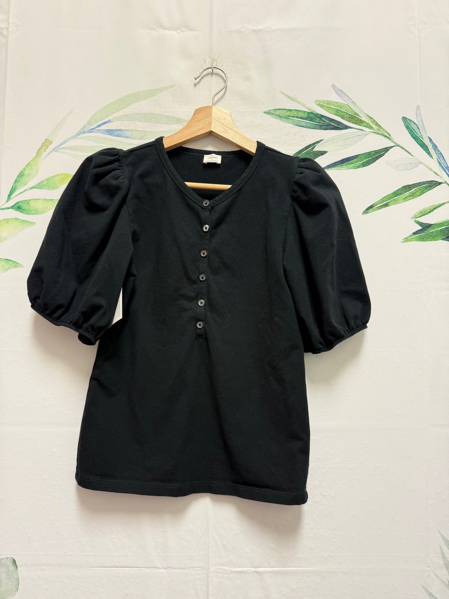 Aritzia Wilfred Puffed Sleeve Tee (S)