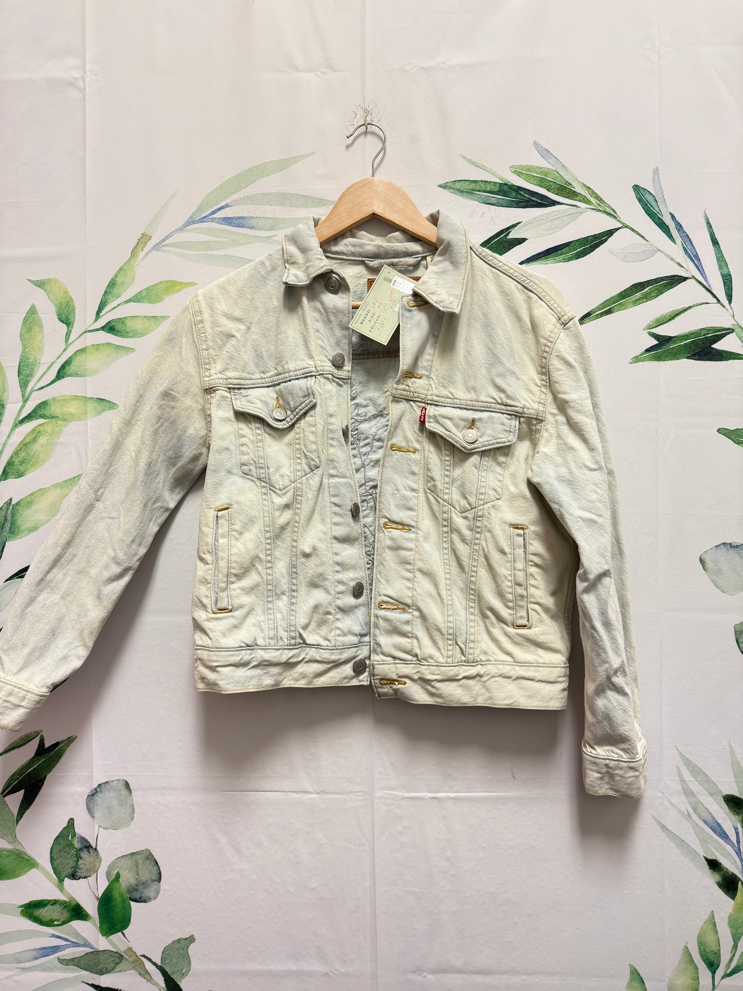 Levi’s Ex Boyfriend Graphic Trucker Jacket (XS)