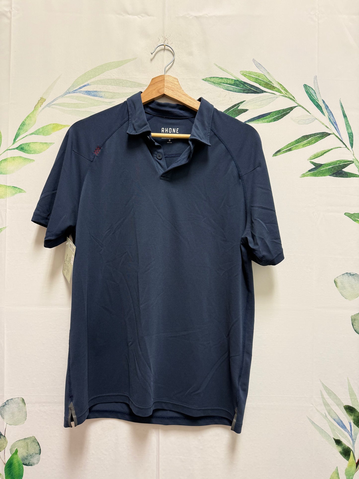 Rhone Delta Pique Polo Tee (M)