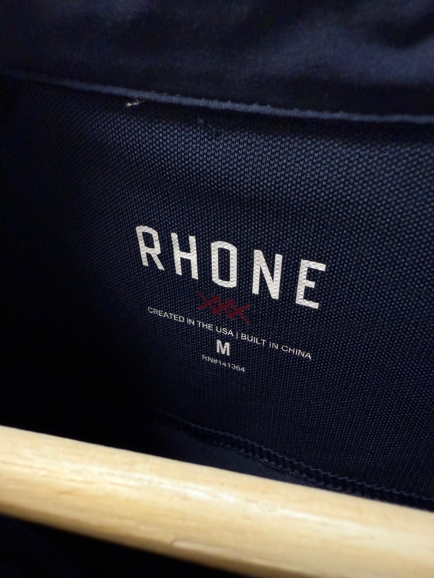 Rhone Delta Pique Polo Tee (M)