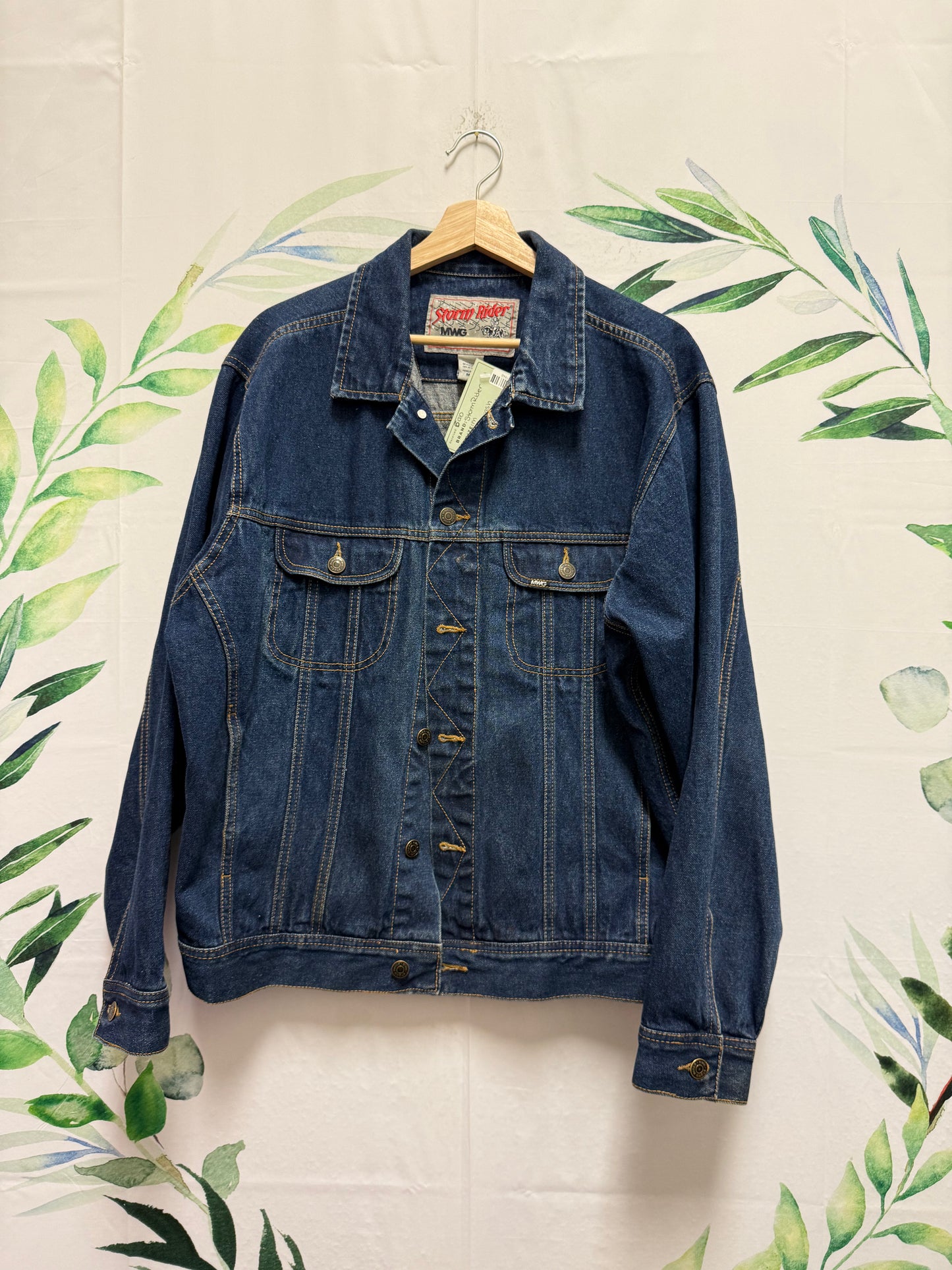 Storm Rider Vintage ‘90s Denim Jacket (M)