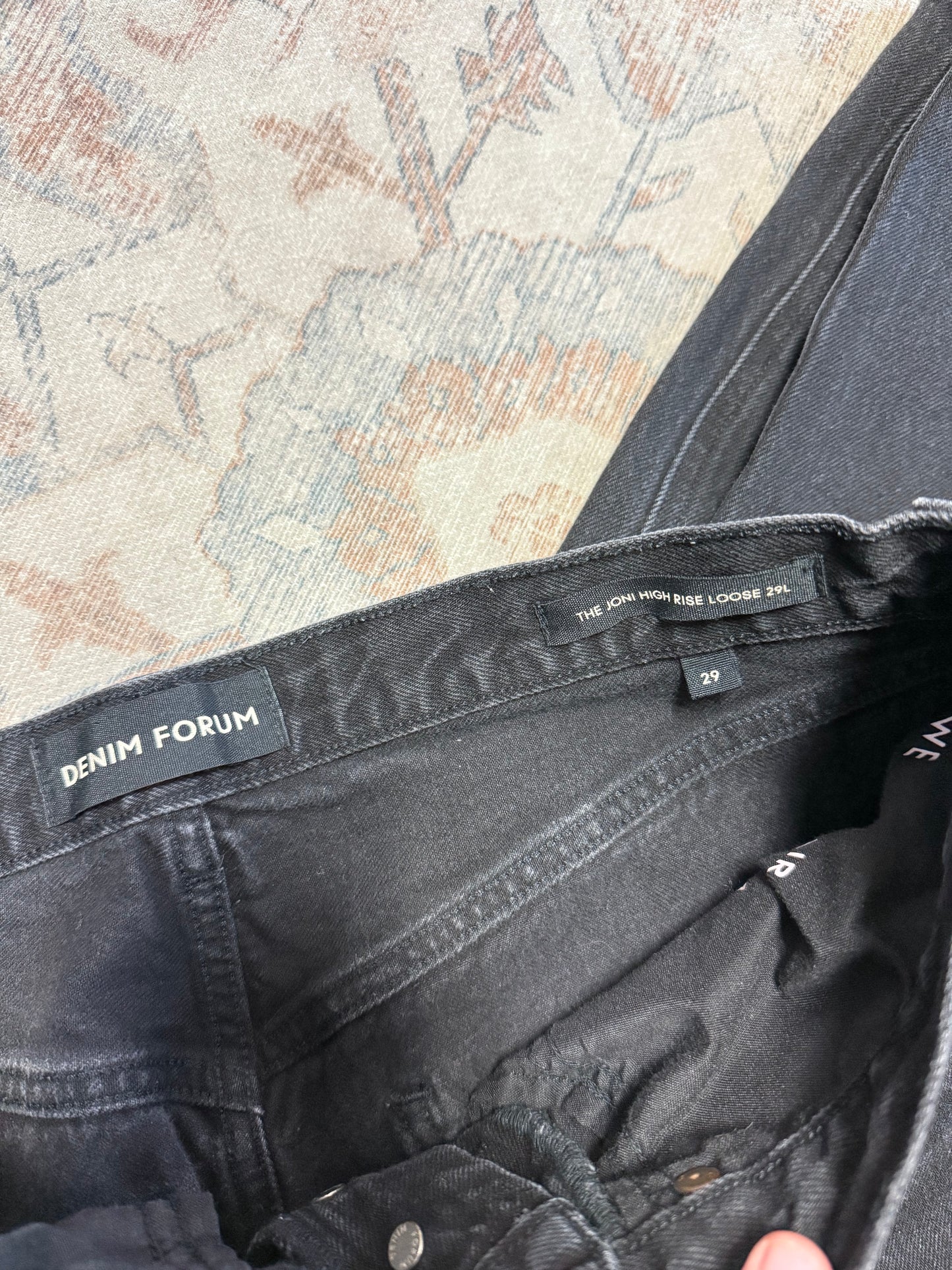 Denim Forum Joni Loose HR Jeans (29x29)