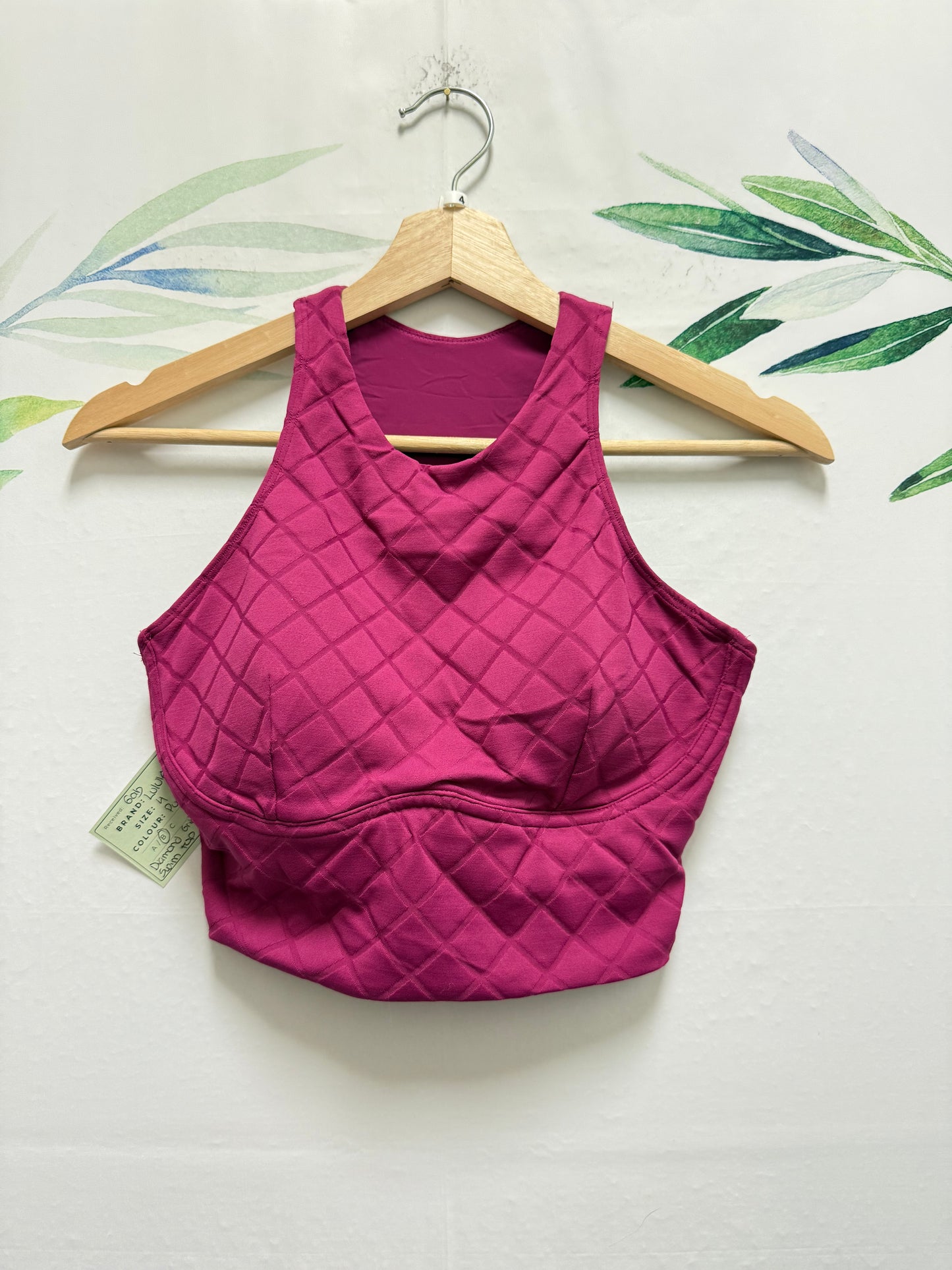 Lululemon Diamond Grid Swim Top C/D (4)
