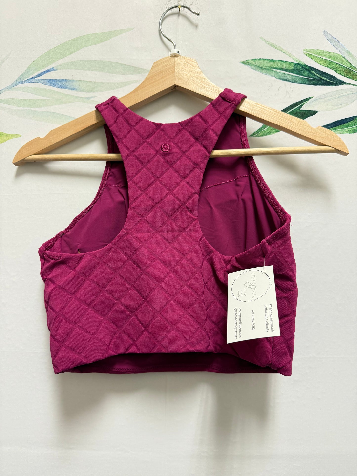 Lululemon Diamond Grid Swim Top C/D (4)