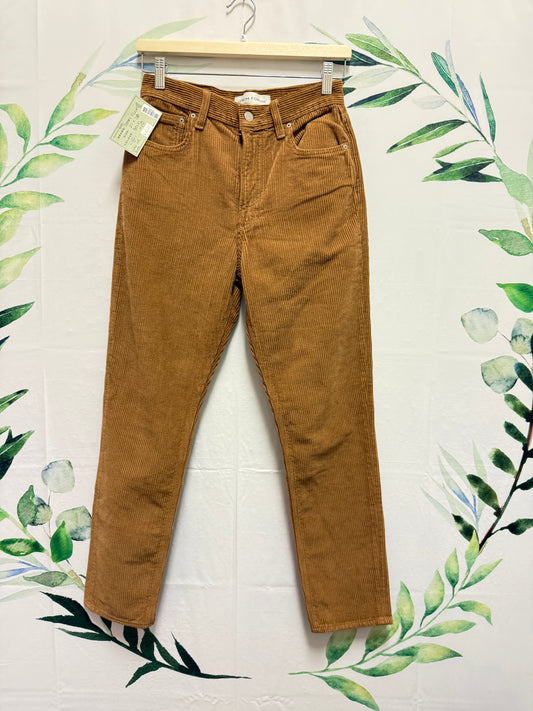 Denim Forum Yoko Slim HR Cord Pant 28” (27)