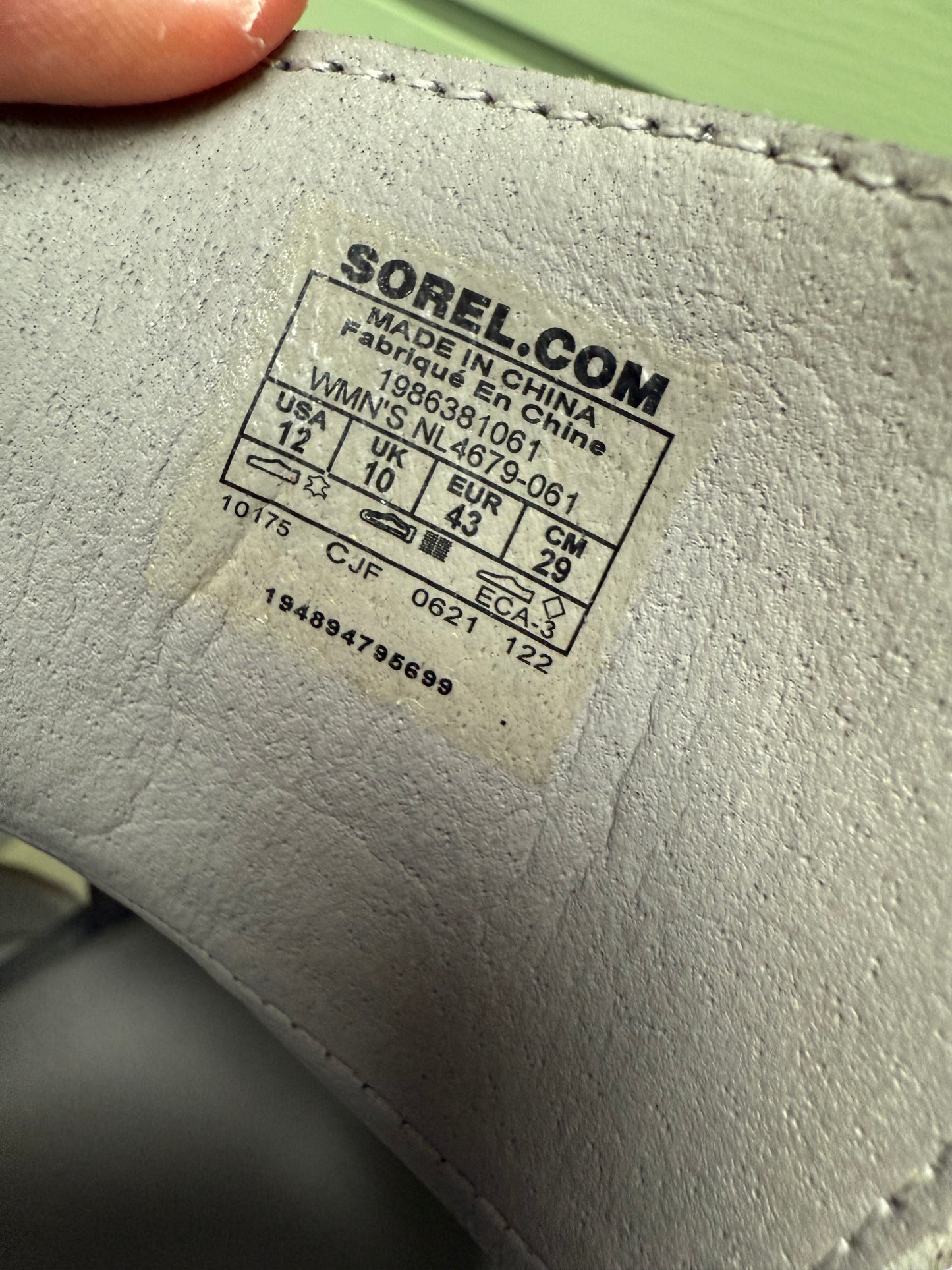 Sorel Joanie III Tie Up Wedge Sandal (Womens 12)