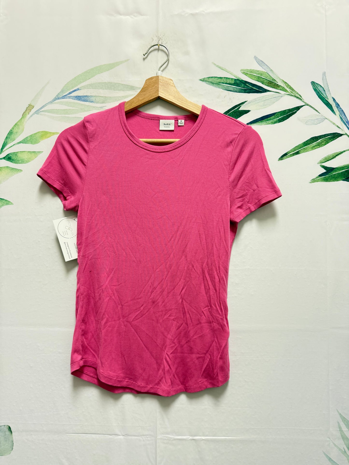 Aritzia Sunday Best ReRib Tee (M)