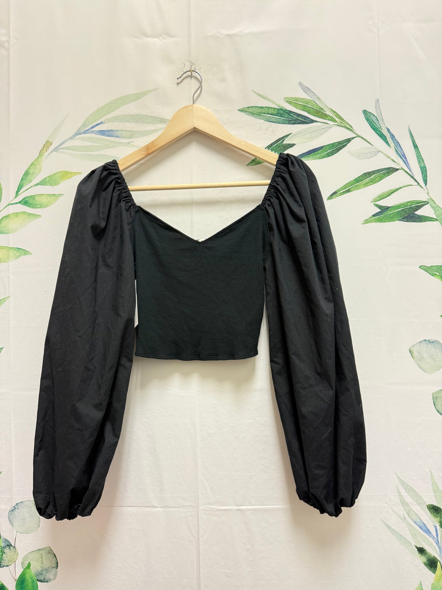 Abercrombie Puffed Sleeve Longsleeve (M)