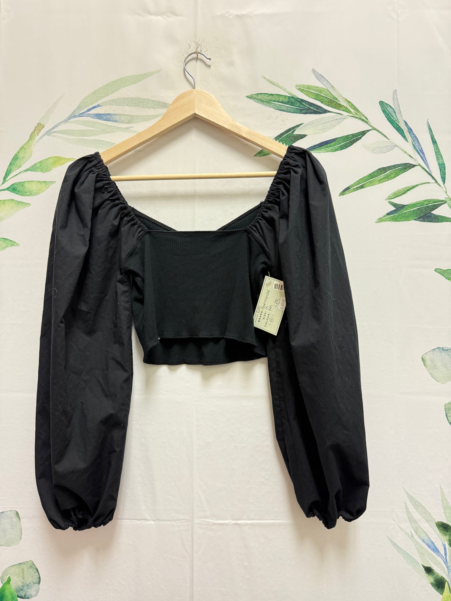 Abercrombie Puffed Sleeve Longsleeve (M)