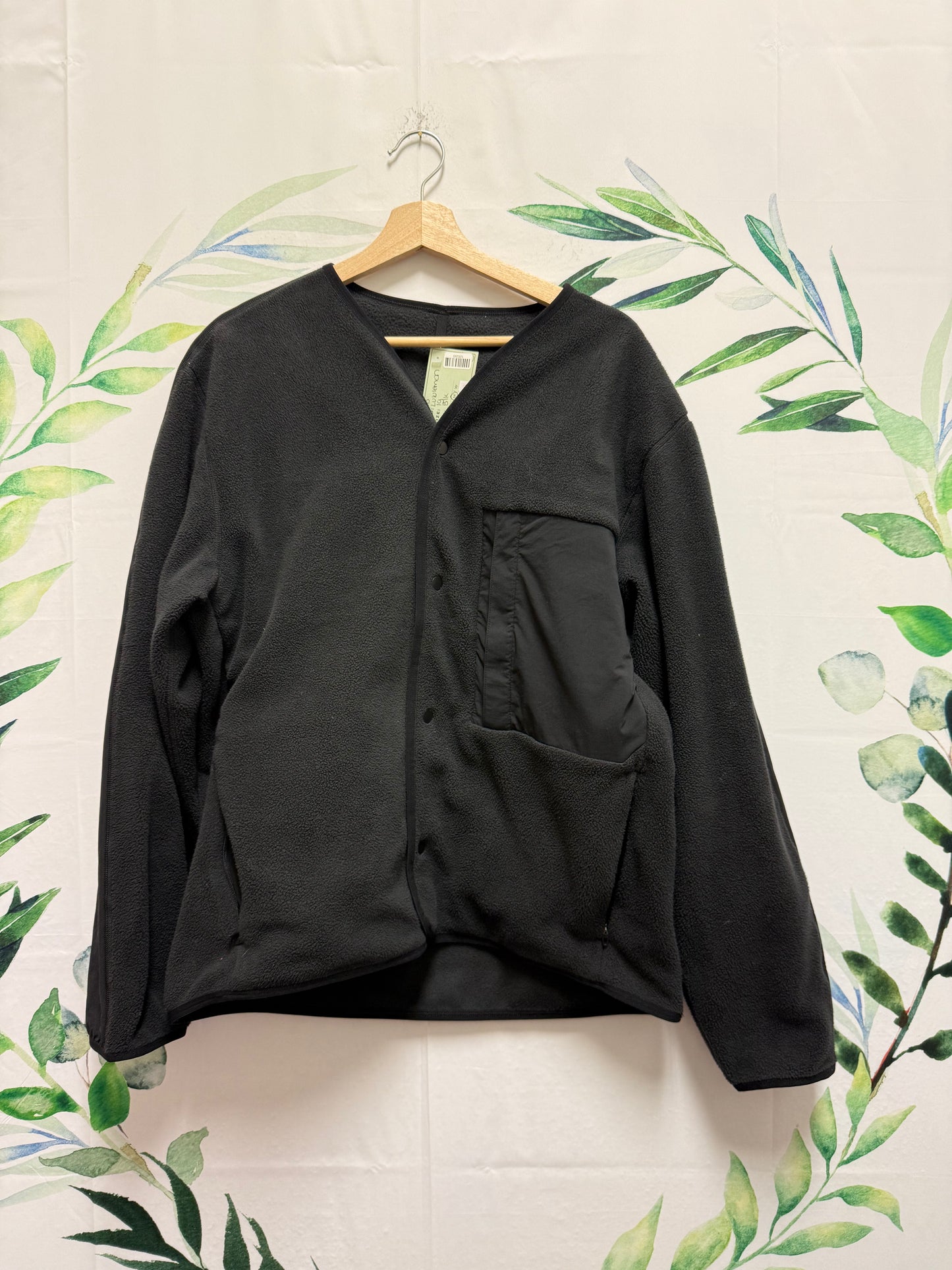 Lululemon Fleece Snap Cardigan (L)