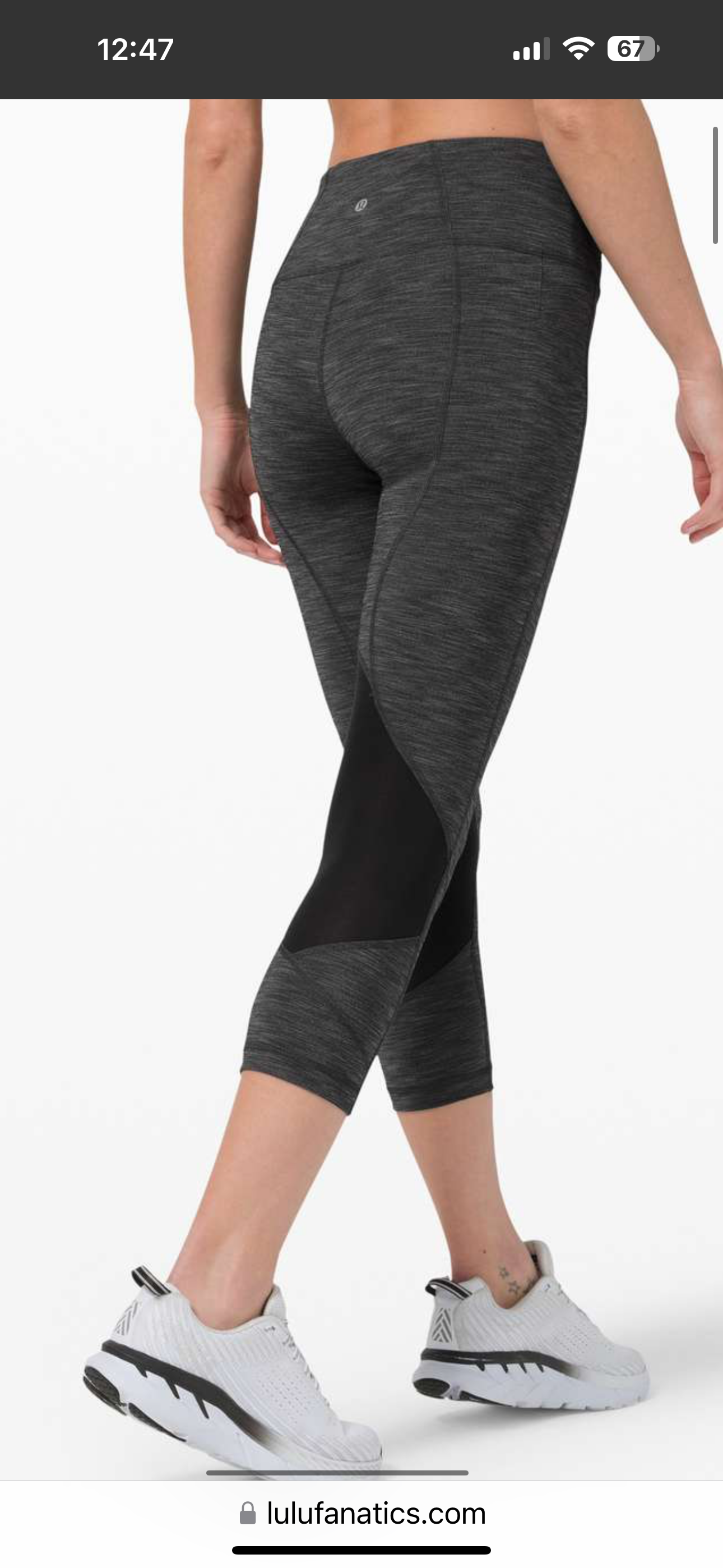 Lululemon Pace Rival MR Crop 22” (8)