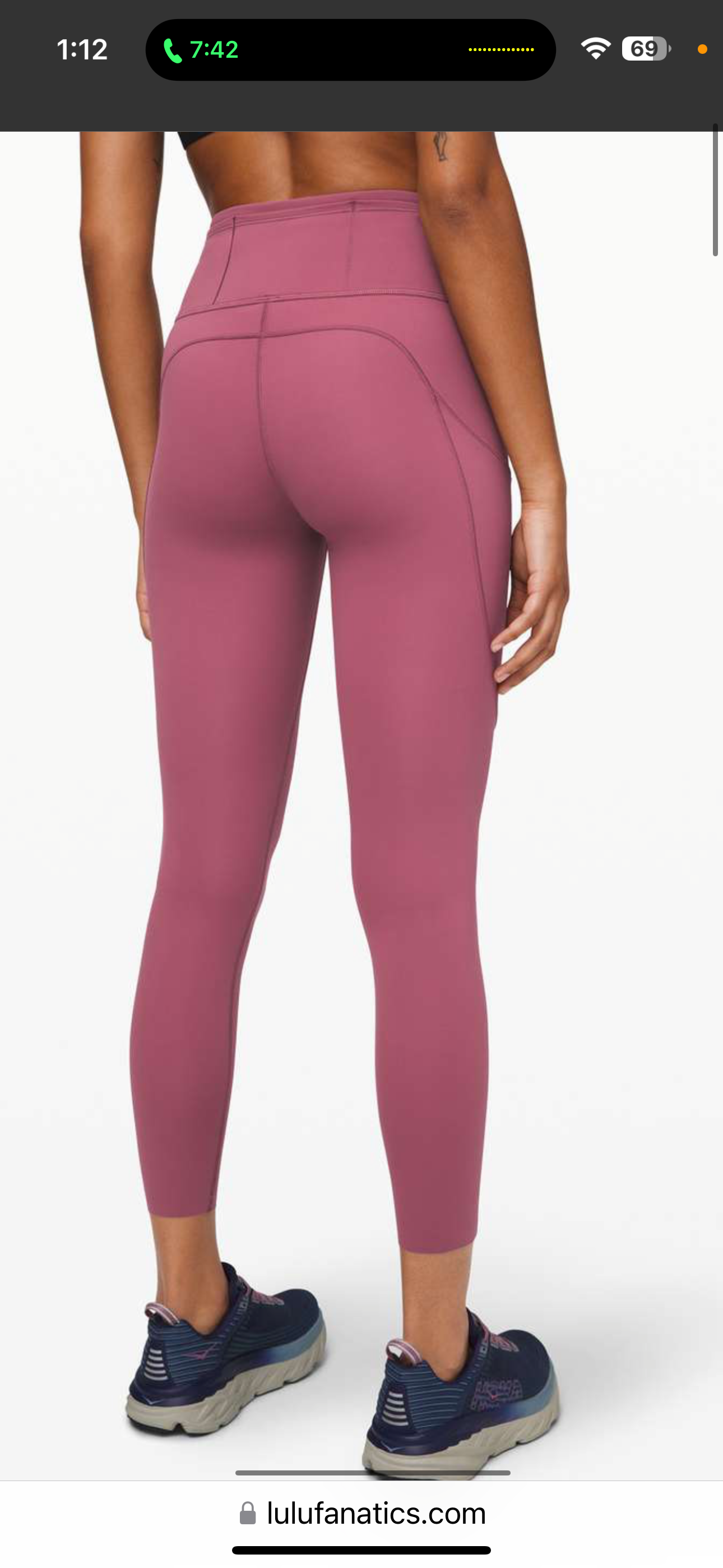 Lululemon Fast & Free HR Tight 25” (4)