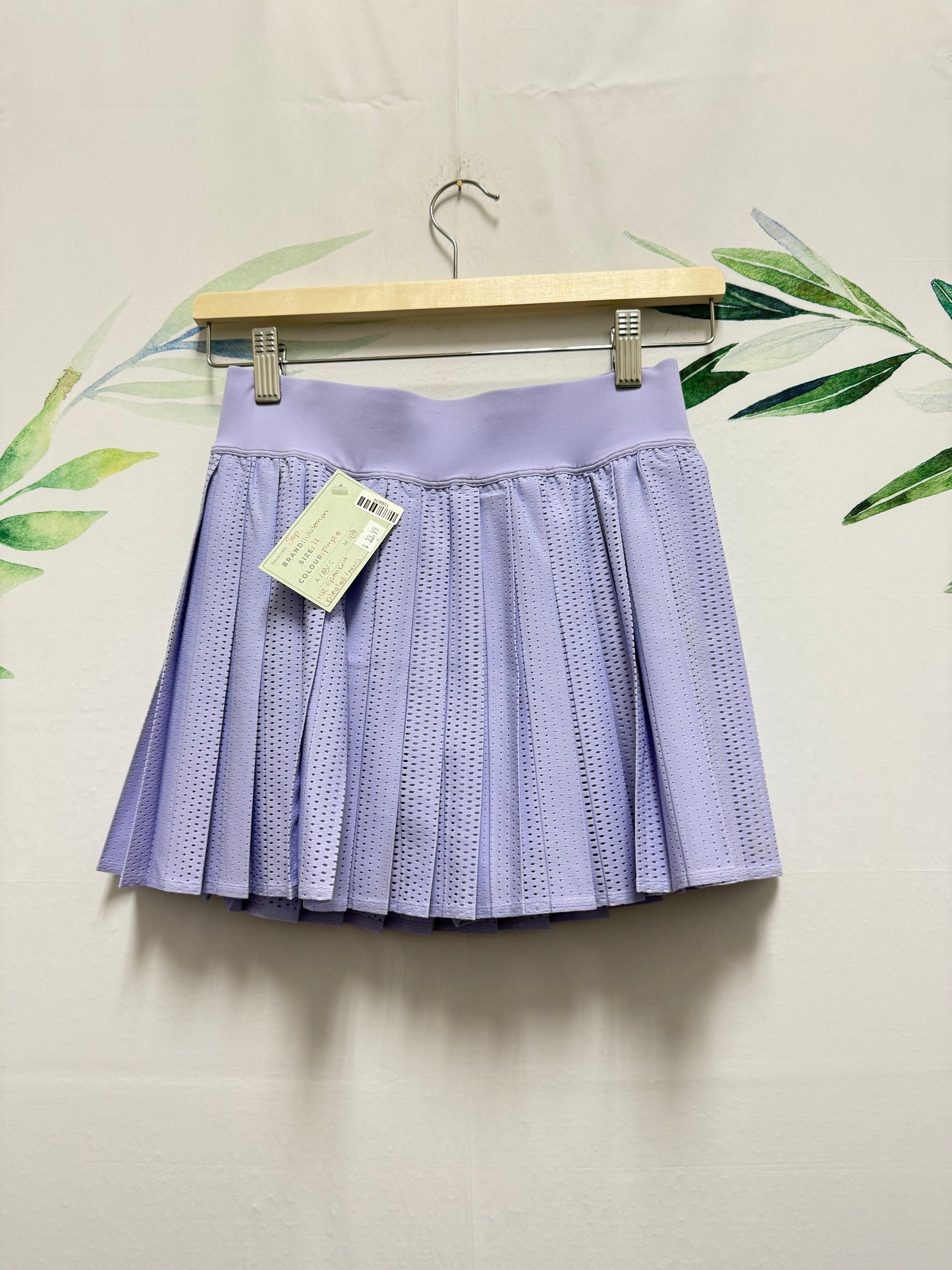 Lululemon Open-Knit Pleated Tennis HR Skirt (4)