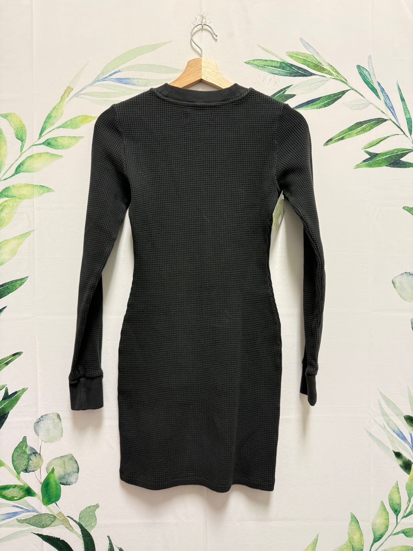 Aritzia TNA Waffle Knit Dress (S)