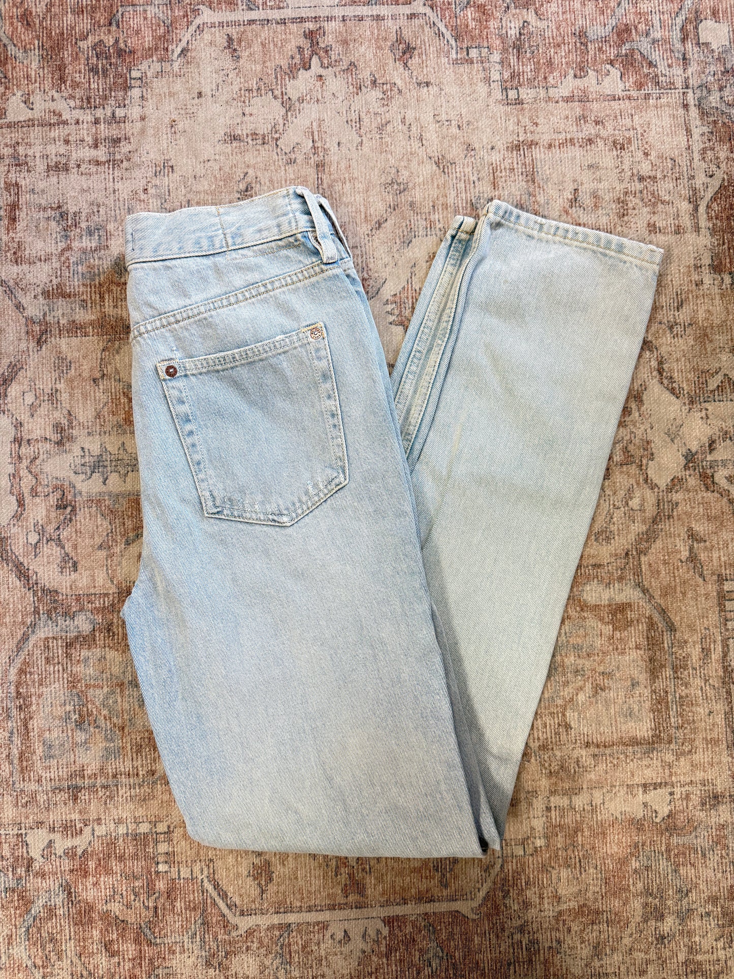 Free People Straight HR Jeans (26x32)