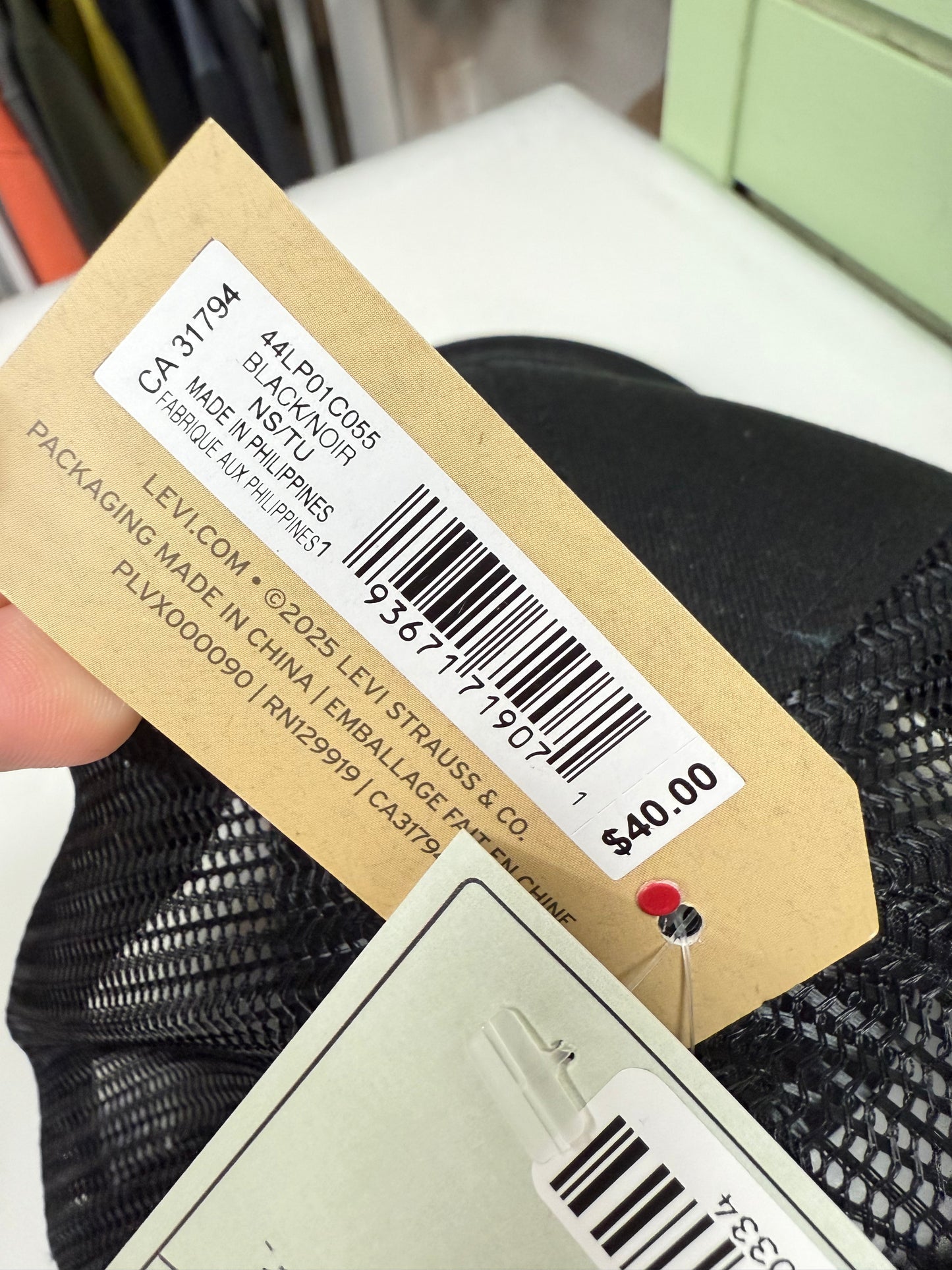 Levi’s Adjustable Ball Cap