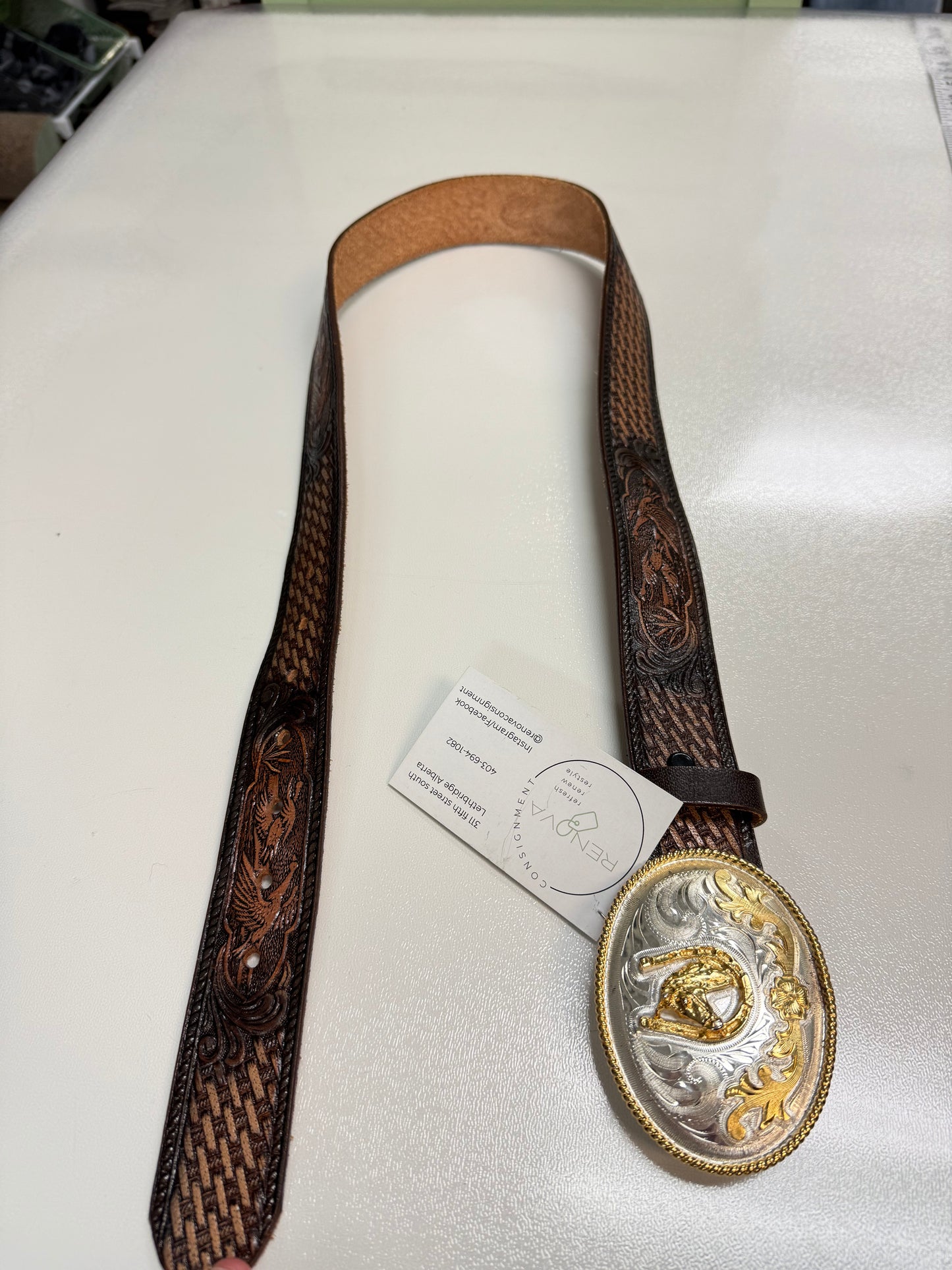 Brushy Creek Belt w/ Buckle (34)